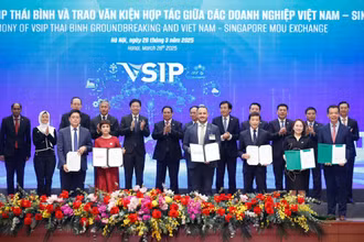 Lễ ký kết thỏa thuận hợp tác . (Ảnh: BTC)