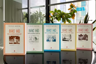 Bộ sách “Rèn nhân cách – Luyện tài năng”. (Ảnh: Nhà xuất bản Kim Đồng)
