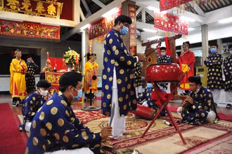 Lễ hội Vía Bà Chúa Xứ núi Sam. (Ảnh: Cục Di sản văn hóa)