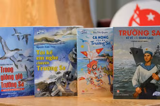 Những ấn phẩm hay dành cho thiếu nhi về biển đảo Việt Nam.