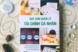 Cuốn "Dạy con quản lý tài chính cá nhân". (Ảnh: 1980 Books)