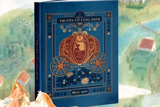 Cuốn cuốn “Những truyện cổ lừng danh”. (Ảnh: Crabit Kidbooks)