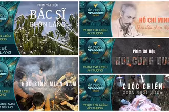 Các đề cử Phim tài liệu ấn tượng của VTV Awards 2022. (Ảnh: VTV)