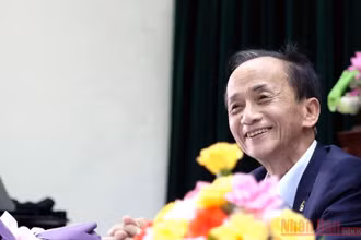 Phó Giáo sư, Tiến sĩ Nguyễn Lân Cường. (Ảnh: Thiên Phương)