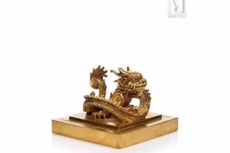 Hình ảnh ấn tín trên trang web đấu giá của hãng Millon.