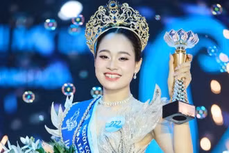 Nguyễn Thị Mỹ Linh đăng quang Hoa hậu Biển đảo Việt Nam 2025. (Ảnh: BTC)