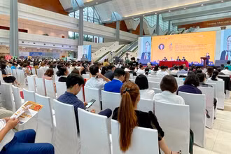 Toàn cảnh Đại hội Công nghiệp Du lịch Quốc gia.