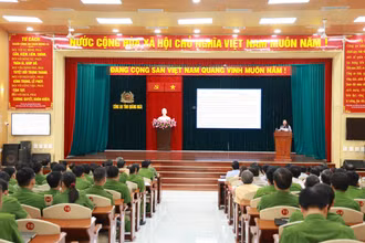 Hội nghị tập huấn công tác nhân quyền tỉnh Quảng Ngãi năm 2024. (Ảnh: BTC)