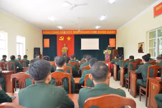 Quang cảnh buổi khai mạc lớp tập huấn.