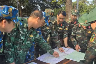 Các đơn vị thống nhất nội dung phương pháp tìm kiếm trên thực địa.