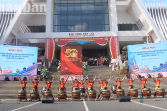 Một hoạt động chào mừng kỷ niệm 50 năm Ngày Giải phóng hoàn toàn miền nam, thống nhất đất nước và Ngày Quốc tế Lao động 1/5 tại Bảo tàng Đắk Lắk.