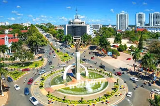 Trung tâm thành phố Buôn Ma Thuột hôm nay.
