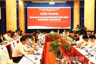 Quang cảnh hội nghị.