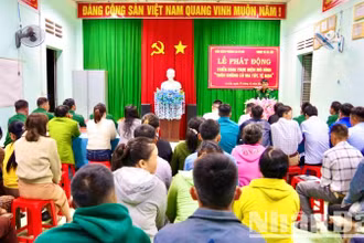 Quang cảnh buổi lễ.