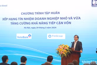 Tăng cường khả năng tiếp cận vốn cho doanh nghiệp nhỏ và vừa