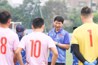 Thầy trò huấn luyện viên Kim Sang Sik chính thức bước vào giai đoạn chuẩn bị quan trọng cho giải vô địch Đông Nam Á 2024. (Ảnh: VFF)