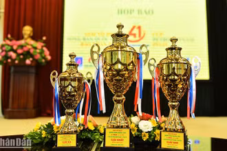 [Ảnh] Họp báo Giải vô địch bóng bàn quốc gia Báo Nhân Dân lần thứ 41
