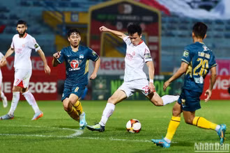 [Ảnh] Hoàng Anh Gia Lai giành chiến thắng đầu tiên tại V-League 2023