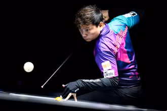 Dương Quốc Hoàng tiếp tục duy trì phong độ cao. (Ảnh: Matchroom Pool)