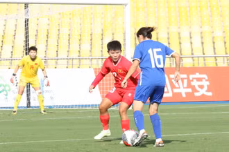 Đội tuyển nữ Việt Nam có trận ra quân thuận lợi tại giải giao hữu quốc tế. (Ảnh: VFF)
