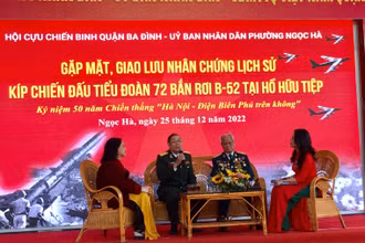 Những người lính tên lửa năm xưa kể lại câu chuyện bắn rơi máy bay B-52.