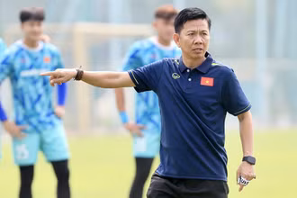 Huấn luyện viên Hoàng Anh Tuấn chính thức dẫn dắt đội tuyển U23 Việt Nam. (Ảnh: VFF)