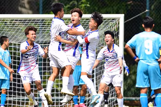 U19 Sông Lam Nghệ An giành tấm vé đầu tiên vào vòng bán kết. (Ảnh: VFF)