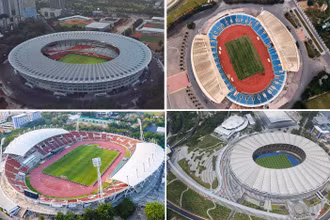 4 sân vận động của bán kết AFF Cup 2022
