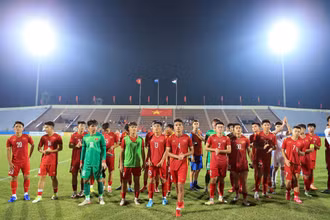 U20 Việt Nam biến động mạnh về lực lượng sau màn “tổng duyệt” trước U20 Palestine. (Ảnh: VFF)