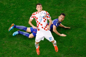 Đương kim á quân Croatia tiến vào tứ kết World Cup 2022. (Ảnh: Reuters)