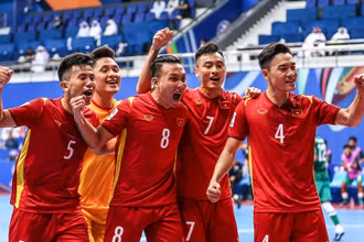 Đội tuyển futsal Việt Nam với 16 cầu thủ được lựa chọn lên đường sang Nam Mỹ tập huấn. (Ảnh: VFF)