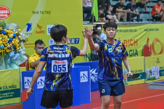 Diễn biến trận chung kết đôi nữ: Diệu Khánh-Thanh Thư bảo vệ thành công ngôi hậu