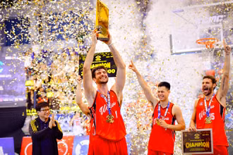 Thang Long Warriors vô địch nội dung bóng rổ chuyên nghiệp nam (Men Pro) của VBA 3x3 Prime 2023. (Ảnh: VBA)