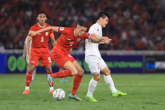Đội tuyển Việt Nam thua 0-1 trước Indonesia. (Ảnh: Hoài Thương)