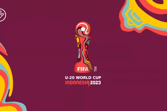 Biểu tượng U20 World Cup 2023 ban đầu dự kiến diễn ra tại Indonesia. (Ảnh: FIFA)