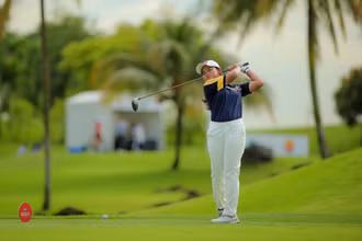 Một trong sáu golfer nữ Việt Nam tham dự giải đấu - Nguyễn Bảo Châu. 