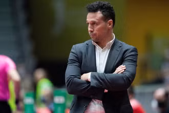 Tân huấn luyện viên đội tuyển futsal Việt Nam - ông Diego Giustozzi. (Ảnh: Twitter)