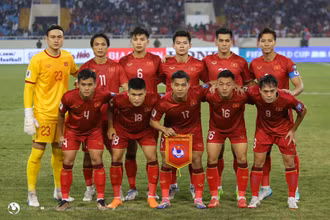 Đội tuyển Việt Nam trong tháng 11/2023. (Ảnh: VFF)