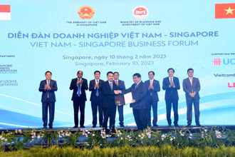 Tổng giám đốc Masan Group Danny Le nhận chứng nhận đầu tư.