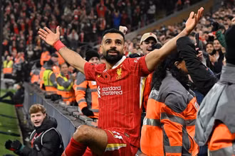 Salah góp công lớn vào chiến thắng của Liverpool trước Aston Villa. (Ảnh: ESPN)