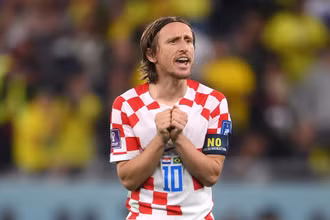 Biểu tượng bóng đá Croatia - Luka Modric. (Ảnh: Reuters)