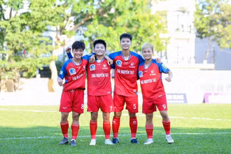 Thái Nguyên T&T đến với Giải bóng đá nữ vô địch quốc gia 2024 với một diện mạo hoàn toàn mới. (Ảnh: VFF)