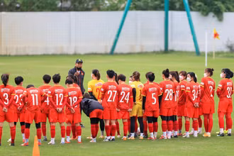 Đội tuyển nữ Việt Nam hướng đến các nhiệm vụ quan trọng trong năm 2023. (Ảnh: Minh Dân)
