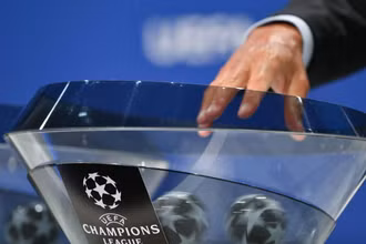 Bốc thăm chia bảng Champions League. (Ảnh: UEFA)