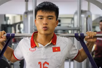 U22 Việt Nam tạm quên đi thất bại để hướng tới trận đấu cuối cùng tại SEA Games 32. (Ảnh: VFF)