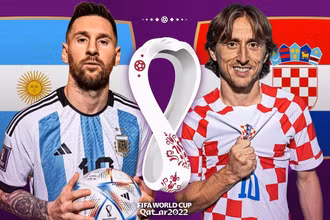 Messi hay Modric sẽ đi tiếp vào trận chung kết World Cup 2022? (Ảnh: FIFA)