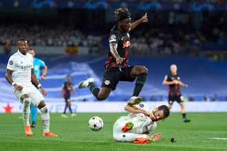 Leipzig có khả năng gây bất ngờ trước Real. Ảnh: Managing Madrid