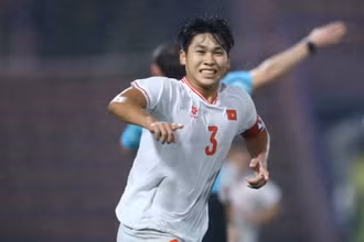 Đội trưởng Lê Huy Việt Anh của đội tuyển U17 Việt Nam. (Ảnh: VFF)