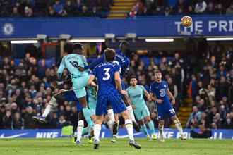 Danny Welbeck gỡ hòa cho Brighton trong trận đấu vòng 20 Premier League mùa giải 2021-2022 ngày 30/12/2021. (Ảnh: Premier League)