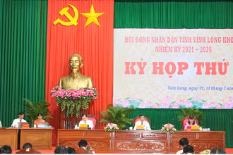 Vĩnh Long khai mạc kỳ họp lần thứ 8, Hội đồng nhân dân tỉnh khóa 10, nhiệm kỳ 2021-2026. 